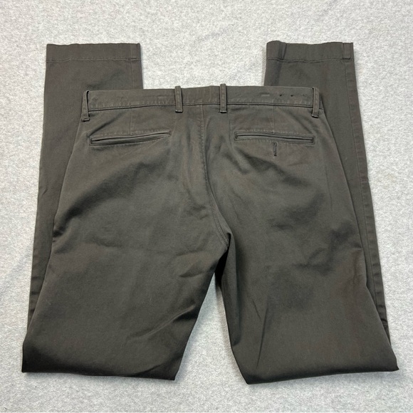 J Crew Pants Mens 32x34 Gray 484 Slim Chinos Stretch Twill Canvas Preppy - Picture 9 of 9